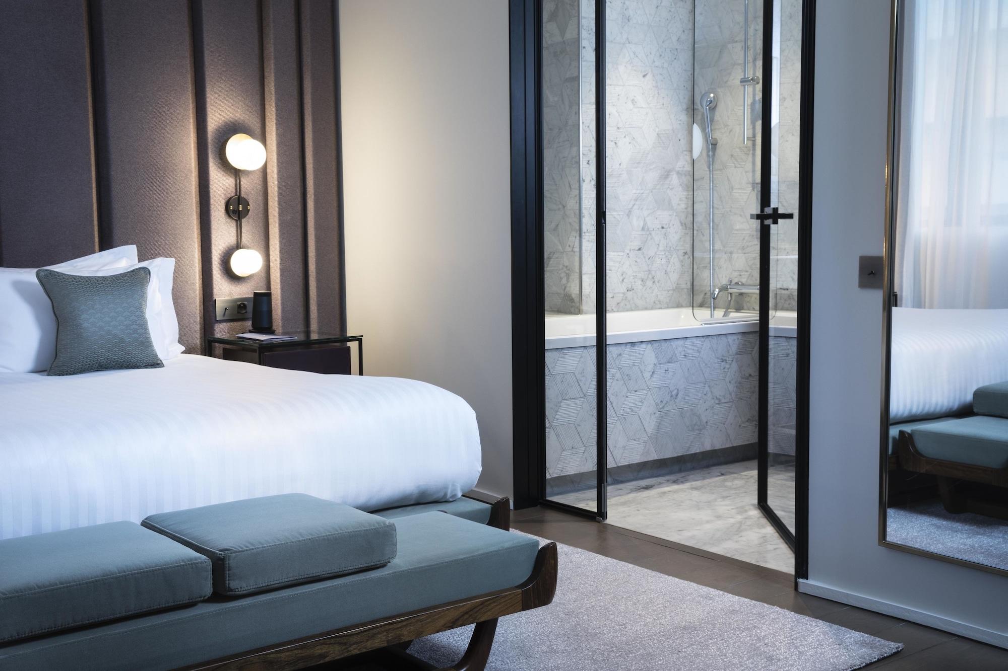 麦森博瑞固特酒店 巴黎 外观 照片 A bedroom at the hotel